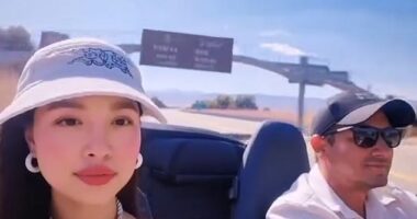 Chinese-born filmmaker Yi Zhou - pictured in a selfie with Jeremy Renner - told the the Daily Mail she began dating the actor in recent months