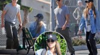 Jessica Alba and ex Cash Warren have frosty reunion at daughter's tennis match