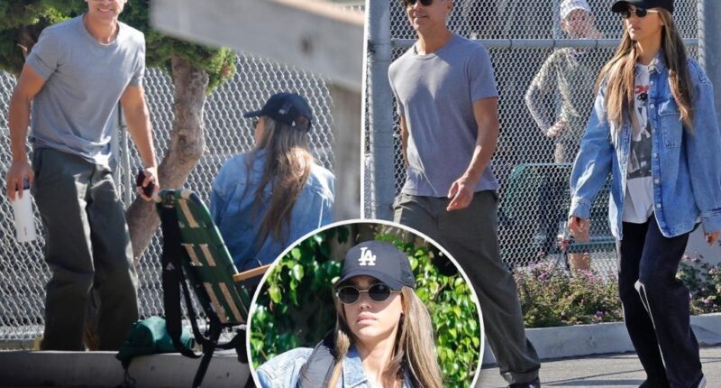Jessica Alba and ex Cash Warren have frosty reunion at daughter's tennis match