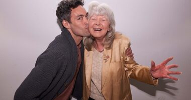 Jilly Cooper visited the set of Rivals just two days before her 'sudden' death, star Alex Hassell has revealed