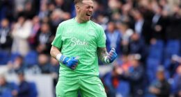 Goalkeeper Jordan Pickford has been in fine form for Everton over a number of seasons