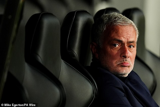 Jose Mourinho could only watch on helplessly as his Benfica side lost 3-0 at Newcastle