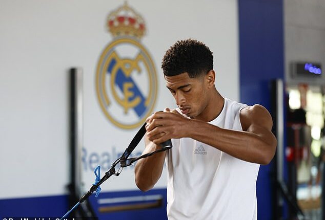 Jude Bellingham has returned to Real Madrid training after being snubbed for the latest England squad