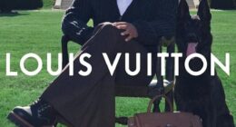Jude Bellingham has put his England troubles behind him to model Louis Vuitton's latest collection