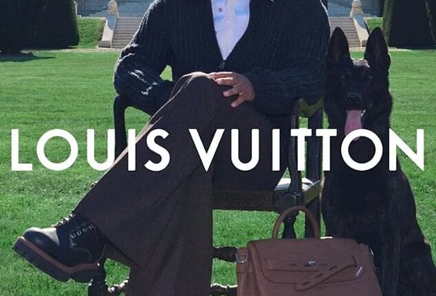 Jude Bellingham has put his England troubles behind him to model Louis Vuitton's latest collection