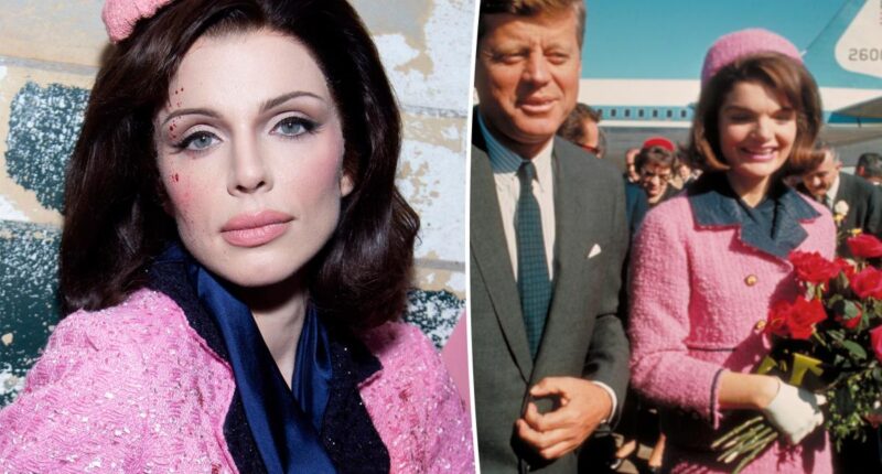 Julia Fox calls bloody Jackie Kennedy Halloween costume a 'statement'