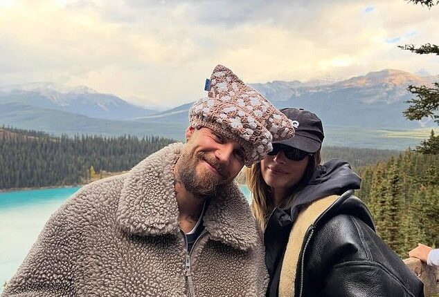 Justin and Hailey Bieber looked more in love than ever as they enjoyed a cozy lakeside escape surrounded by snow-dusted peaks and turquoise water