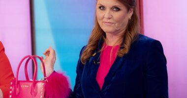 Sarah Ferguson (pictured here on Loose Women), once hailed a ¿saviour¿ of ITV ¿s daytime schedule, has been dumped by the broadcaster