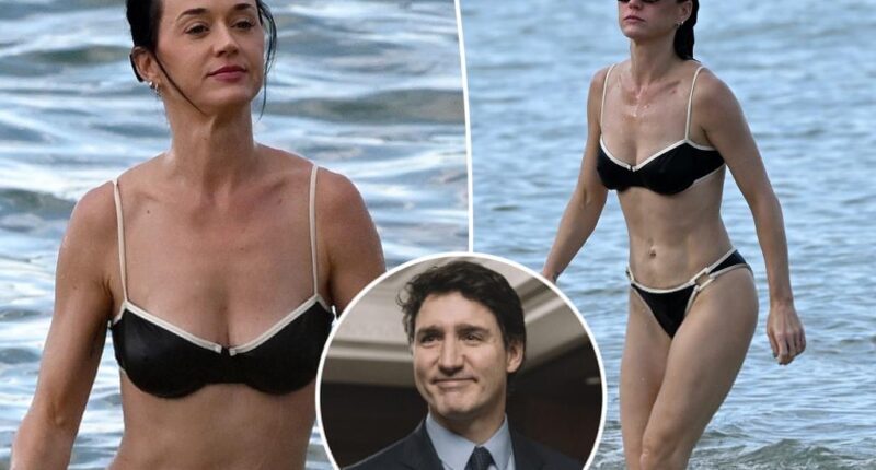 Katy Perry and Justin Trudeau pack on the PDA on her yacht