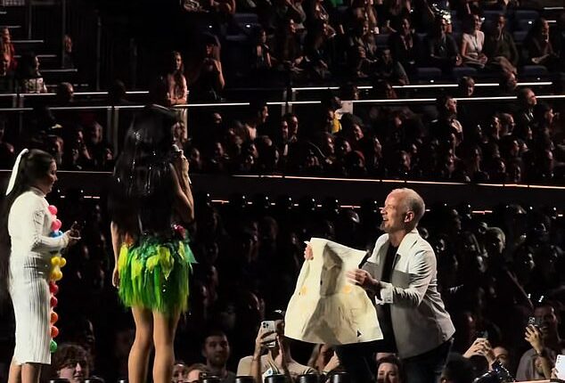Katy Perry broke her silence on her romance with Justin Trudeau as she received a proposal from a fan during her London concert at The O2 Arena on Monday