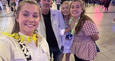 A Katy Perry fan who proposed to her live on stage has revealed how he always told his daughters he’d make the singer his wife one day