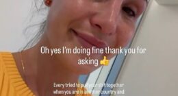 Kayla Itsines (pictured) has suffered a heartbreaking family tragedy