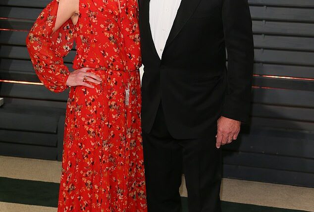 Kelsey Grammer just revealed he recently welcomed his eighth child, son Christopher, with fourth wife Kayte Walsh (pictured in 2017)