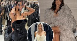 Kim Kardashian channels her inner Taylor Swift-inspired showgirl style with newly released photos