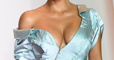 Kim Kardashian has hit back at internet trolls who criticized her daughter North West¿s latest look; pictured October 21