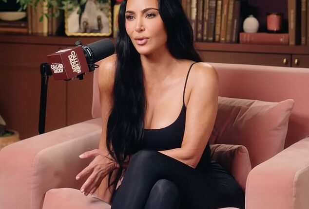 Kim Kardashian declined to address rumors she dated Tom Brady on the 'Call Her Daddy' pod