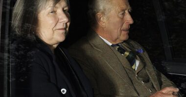 King Charles has been pictured for the first time since it was revealed his brother Prince Andrew will surrender his remaining titles