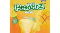 The cult-favourite Amos Peelerz gummies, which come in mango, banana and peach flavours, have been restocked at Kmart's online and in-stores nationwide