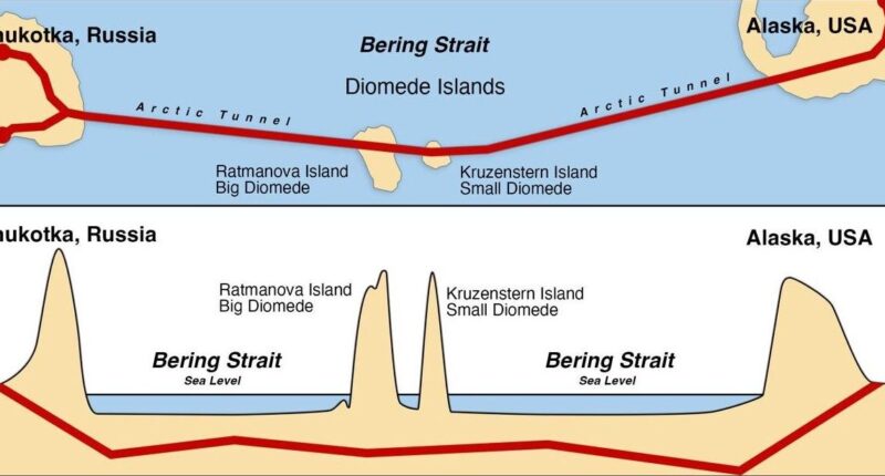 Kremlin Suggests Musk-Built 'Putin-Trump Tunnel' Linking Russia to Alaska, Trump Responds.