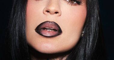 Kylie Jenner shared two new eye-popping photos to Instagram on Wednesday morning