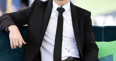 Teenage Bulldogs star Lachlan Galvin relaxed at Royal Randiwck on the weekend for the TAB Epsom race meet