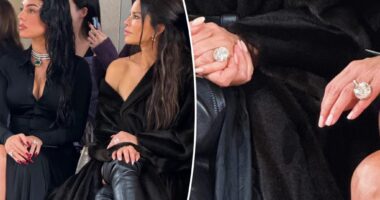 Lauren Sánchez and Georgina Rodríguez put multimillion-dollar rings on display at Balenciaga fashion show