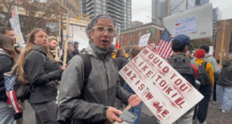 Leftist Demonstrators Call For Murder Of Trump