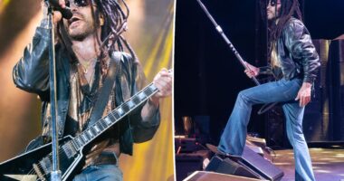 Lenny Kravitz rocks out at Bahamas Culinary & Arts Festival