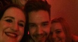 Liam Payne's devastated sister Ruth, (right) appears to have taken swipe at his ex Kate Cassidy as she took to social media to accuse people of 'using his death for fame'