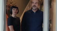 David Harbour made a joke about cheating while stood beside then wife Lily Allen during a tour of their Brooklyn townhouse, two years before their split and her album about his infidelity