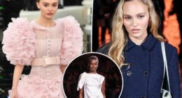 Lily-Rose Depp found her future wedding dress at Chanel’s latest runway show