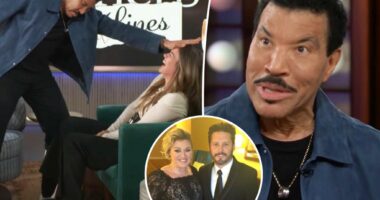 Lionel Richie performs grief exorcism on Kelly Clarkson after ex Brandon Blackstock's death