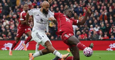 Bryan Mbeumo gave Man United the lead in 62 - the quickest in the Premier League this season