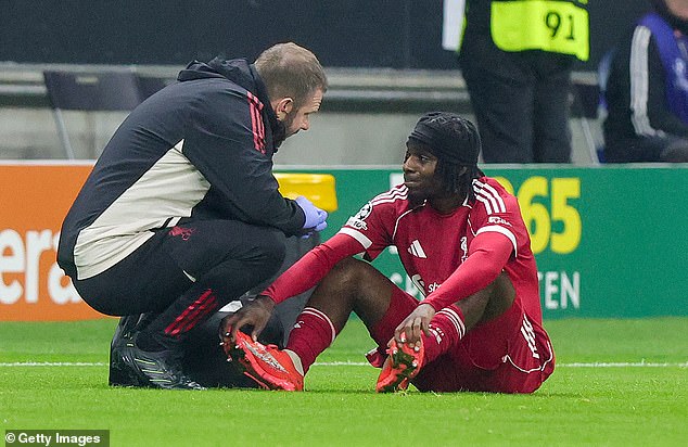 Jeremie Frimpong is set for an extended period on the sidelines in a major blow to Liverpool