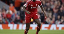 Liverpool have been dealt a fresh blow after first-team star Ibrahima Konate was forced to withdraw from international duty with injury on Saturday - days ahead of facing Man United