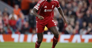 Liverpool have been dealt a fresh blow after first-team star Ibrahima Konate was forced to withdraw from international duty with injury on Saturday - days ahead of facing Man United