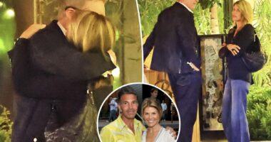 Lori Loughlin seen embracing James Tupper before split news