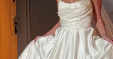 Erin Barnett (pictured) has married Mick Russell in an intimate ceremony