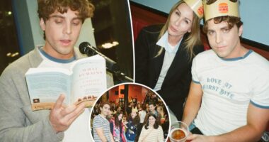 Lukas Gage, Carole Radziwill read poetry at Burger King