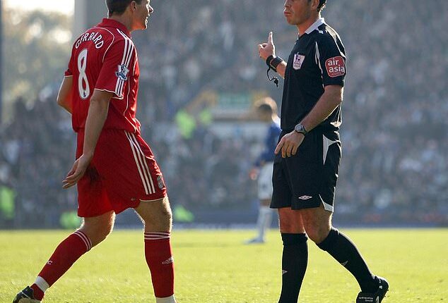 Mark Clattenburg has described his first Merseyside derby as the worst refereeing performance of his decades-long career