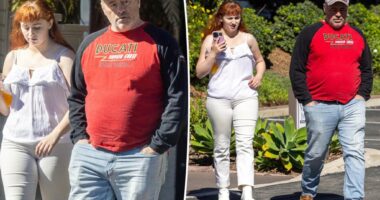 Matt LeBlanc and daughter Marina, 21, have rare family outing in California