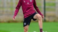 Keir McMeekin was involved in closed-door matches with the Hearts' first team over summer