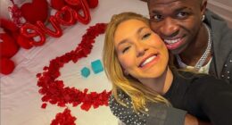 Vinicius Junior confirmed his relationship with Spanish influencer Virginia Fonseca earlier this week with a smitten Instagram post