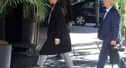 Meghan Markle arrived at the luxury Carlyle Hotel in New York - where rooms can go for upwards of $1,900 a night - before accepting a humanitarian award last night