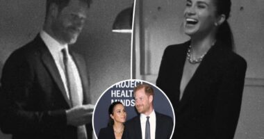 Meghan Markle shares backstage moment with Prince Harry at NYC gala