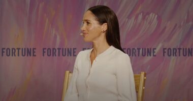 Meghan Markle has arrived for Fortune's Most Powerful Women summit