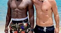 Micah Richards showed off his impressive physique a couple of years ago alongside Jamie Redknapp on A League of Their Own
