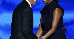 Michelle Obama, 61, has said her husband has one habit that makes her want to 'smack' him