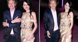 Mick Jagger, 82, enjoys rare date night with fiancée Melanie Hamrick, 38, at British Museum Ball