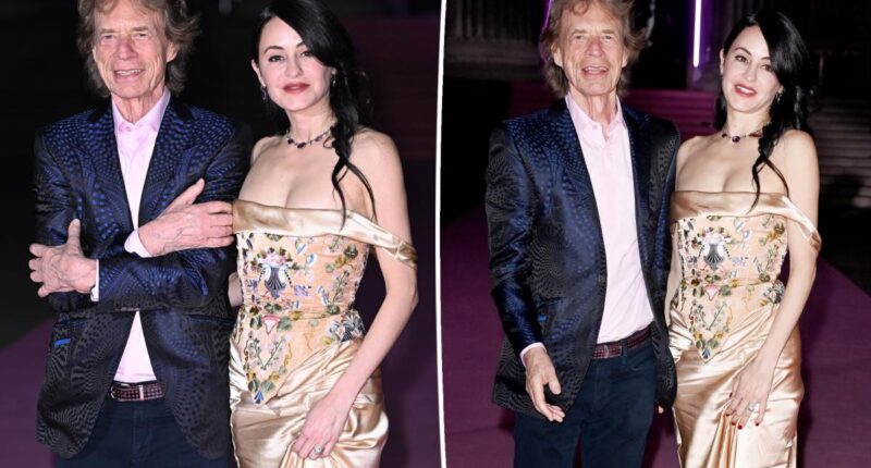Mick Jagger, 82, enjoys rare date night with fiancée Melanie Hamrick, 38, at British Museum Ball